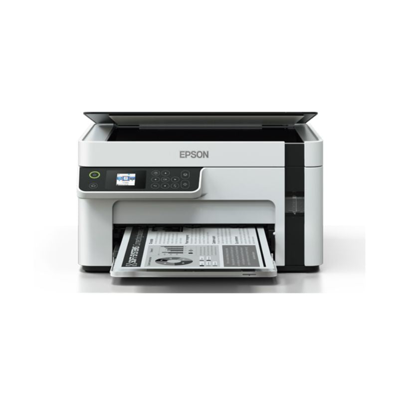 Epson EcoTank M2120 Monochrome InkTank Printer | Print, Scan & Copy with ADF | High-Yield Low-Cost Mono Printing | PrecisionCore Heat-Free Technology | Wi‑Fi & USB | Compact for Home & Small Office