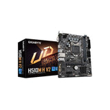Gigabyte Intel H510MH V2 Micro|ATX Motherboard | LGA1200 Socket, 10th & 11th Gen CPU Support| Dual-Channel DDR4| High-Speed Storage Support| Durable Power Design & Essential Connectivity