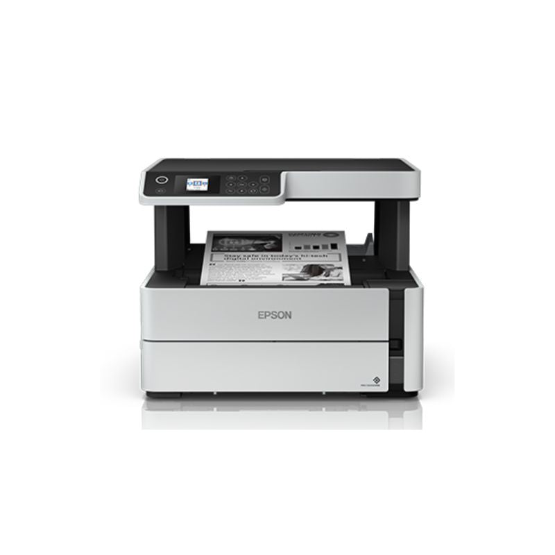Epson EcoTank M2170 Monochrome InkTank Printer | Print, Scan & Copy | Low-Cost High-Yield Black Printing | Precision Core Heat-Free | Wi‑Fi & USB | Compact for Home & Small Office