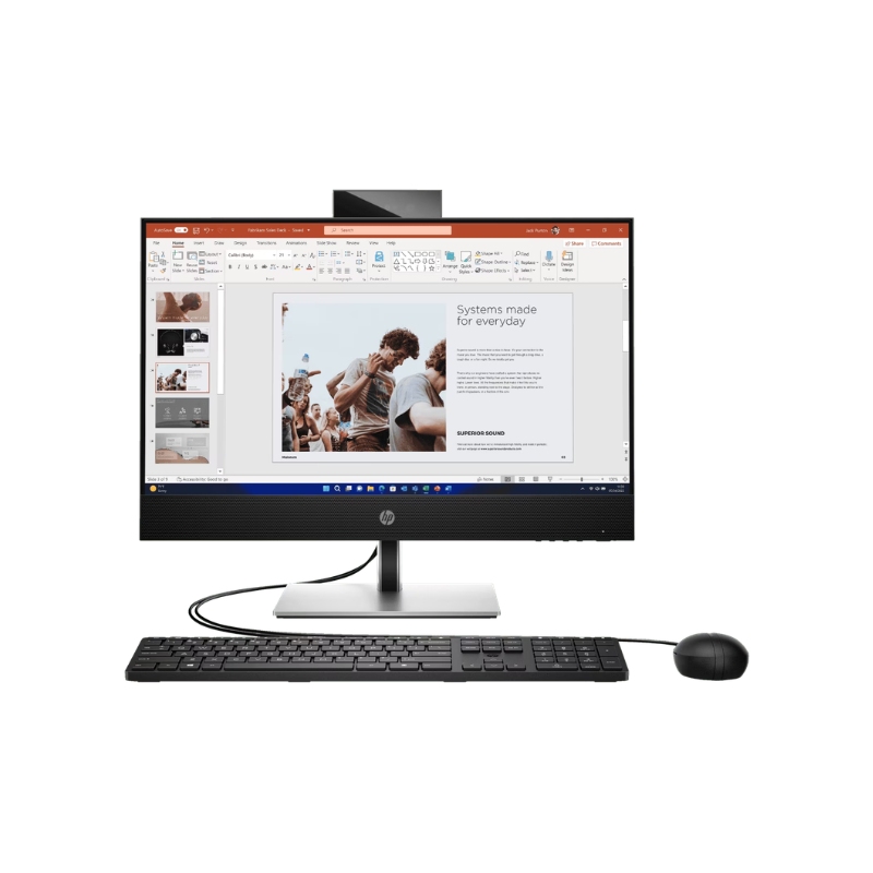 HP ProOne AIO 440 G9 | Intel Core i5-13500 (13th Gen) | 16GB RAM | 1TB SSD | 23.8″ Full HD Display | DOS | 3-Year Warranty