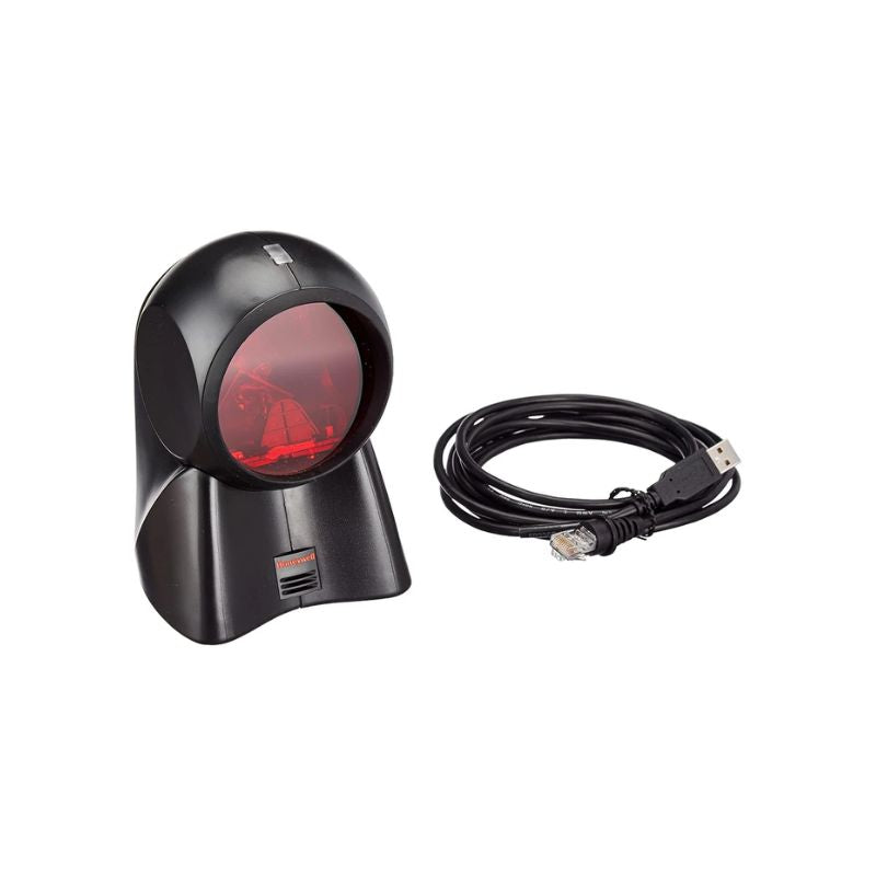 Honeywell MK7120 Orbit 1D Barcode Scanner| Omnidirectional Laser Reader with USB Connectivity\ Fast and Accurate Scanning for Retail Stores,|Billing Counters| Inventory Management|and Office Applications