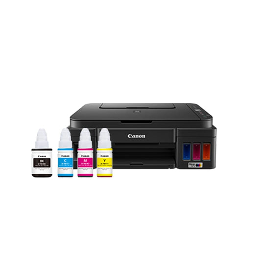 Canon Pixma G2010 All-in-One Ink Tank Color Printer| Black| Print, Scan & Copy| USB| Color printing| 1-year onsite warranty or a limit of 15,000 prints
