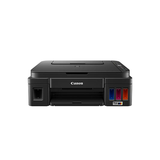 Canon Pixma G2010 All-in-One Ink Tank Color Printer| Black| Print, Scan & Copy| USB| Color printing| 1-year onsite warranty or a limit of 15,000 prints