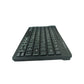 Zebronics ZEB-K04 Mini Multimedia USB Wired Keyboard| Black | USB mini multimedia keyboard| 1 year warranty