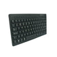 Zebronics ZEB-K04 Mini Multimedia USB Wired Keyboard| Black | USB mini multimedia keyboard| 1 year warranty