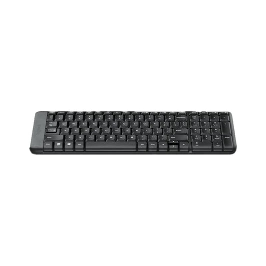 Logitech Wireless Keyboard & Mouse Combo MK220|BLACK|Laptop Keyboard| Uses 2 AAA batteries|3 Years Warranty