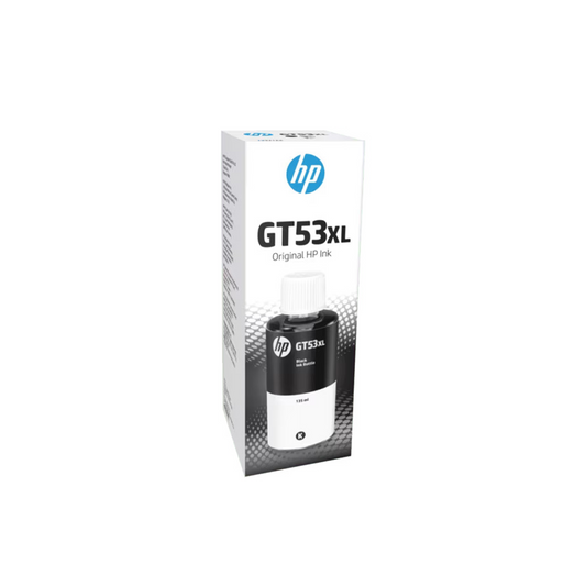 HP GT53 Original Ink Bottle (Black, 90ml) | High Page Yield Ink for HP Smart Tank Printers | Rich, Smudge-Free & Fade-Resistant Printing | Easy Refill Design | Suitable for Home & Office Use