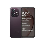 OPPO A3X 4G |4GB RAM, 64GB Storage| 6.67"Inch HD| 8MP Rear camera| 5MP Front Selfie Camera| 5100mAh hyper energy battery