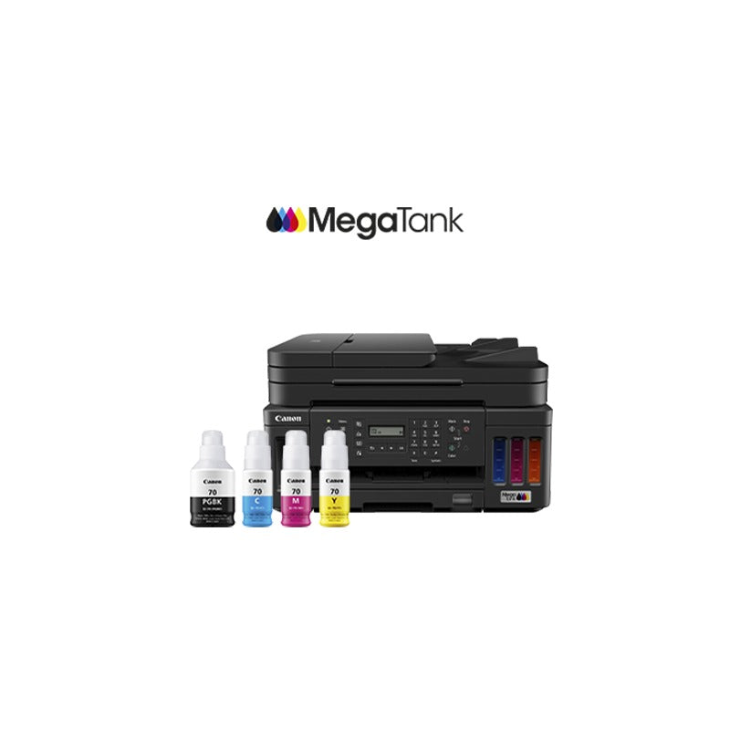 Canon PIXMA G7070 | All-in-One Ink Tank Printer with Auto Duplex & ADF | WiFi High Volume Printing | Print Scan Copy Fax | Smart Office & Home Printer | Low Cost High Yield Multifunction Printer