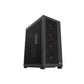DAWG Y 909 M-ATX Mini Tower Cabinet | Black | Compact PC Case | Micro-ATX Support | Gaming Desktop Chassis | High Airflow Design | USB Front I/O | Durable Steel Cabinet
