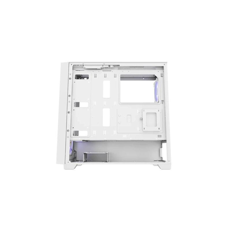 daWg X Series 678 Computer Case (White) | Mid Tower PC Cabinet | Micro-ATX & Mini-ITX Compatible | Durable Metal Chassis | Home, Office & Gaming PC Build