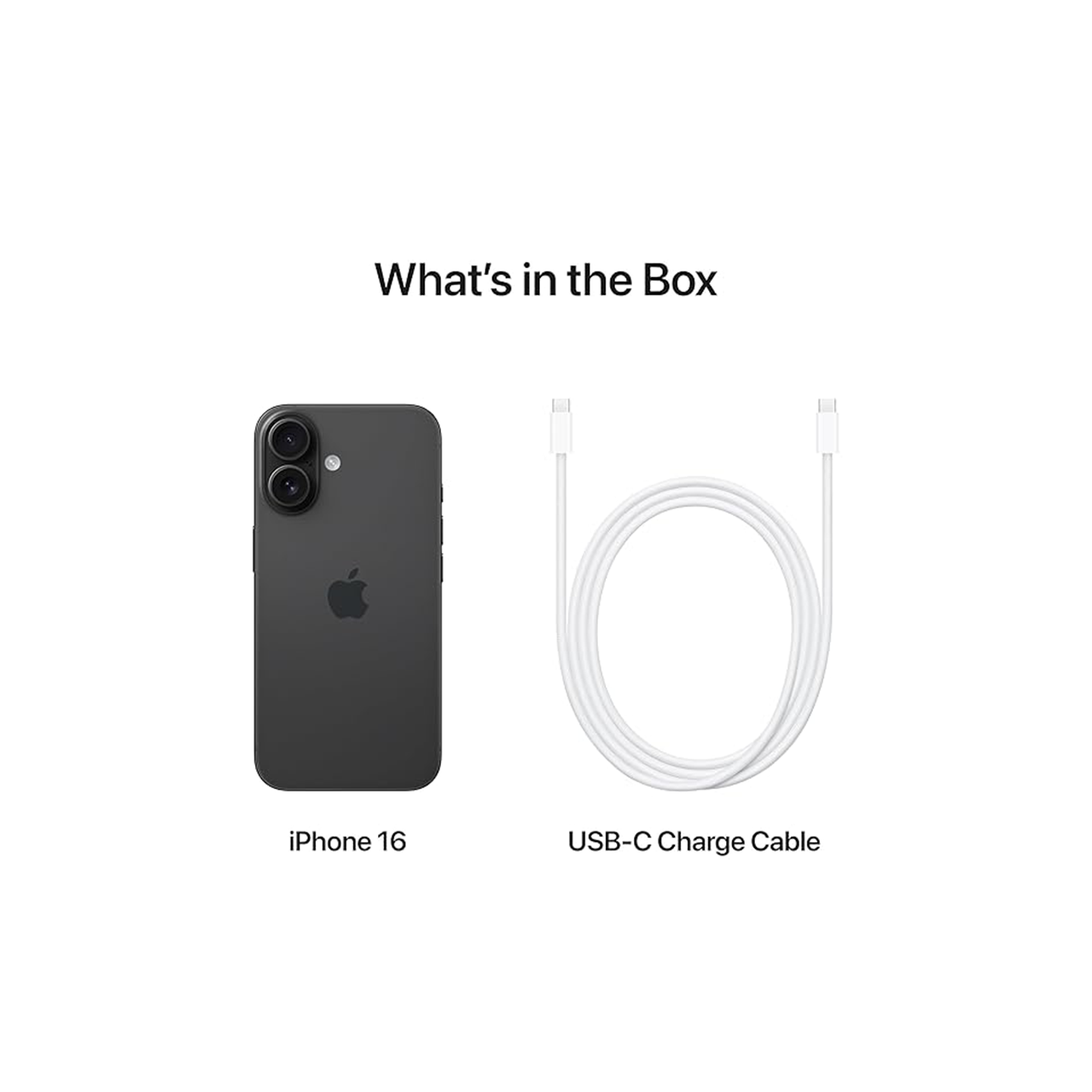 Apple iPhone 16 |256GB 5G| Smartphone |A18 Bionic Chip| 48MP Fusion Camera System|Ultra Wide Autofocus| 6.1" Super Retina XDR OLED Display| USB-C Fast Charging| Premium Build| Smooth Performance & All-Day Battery Life