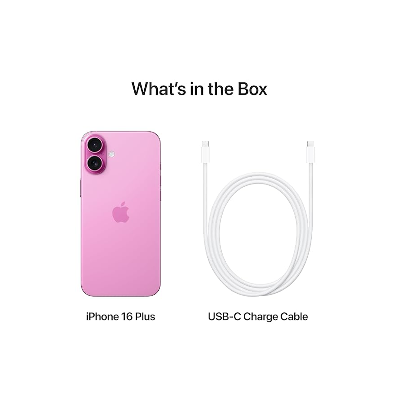Apple iPhone 16 Plus 256GB 5G Smartphone |A18 Bionic Chip| 48MP Fusion Camera| Ultra Wide Autofocus, 6.7" Super Retina XDR OLED Display |USB-C Fast Charging